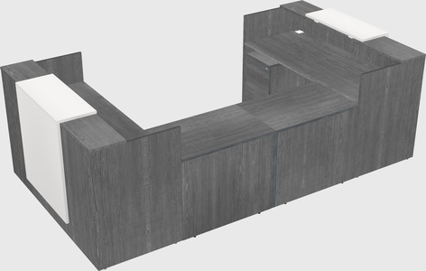 Reception desk u-shape