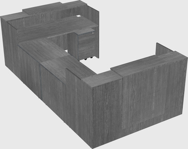 Reception desk u-shape