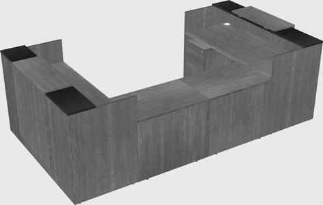 Reception desk u-shape