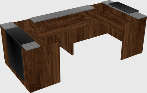 Reception desk u-shape