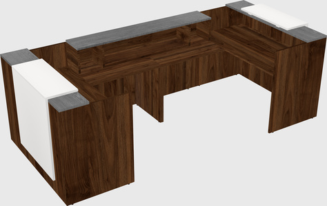 Reception desk u-shape