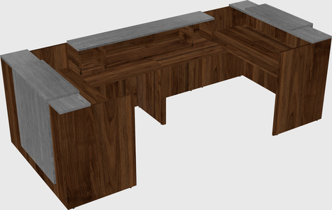 Reception desk u-shape