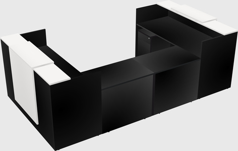 Reception desk u-shape