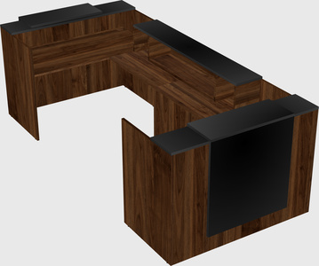 Reception desk u-shape