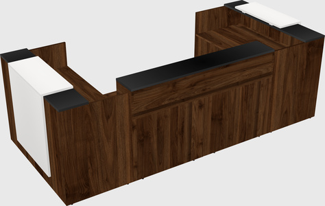 Reception desk u-shape