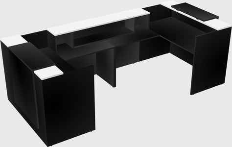 Reception desk u-shape