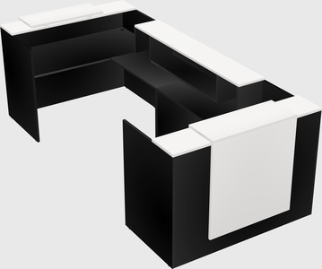 Reception desk u-shape