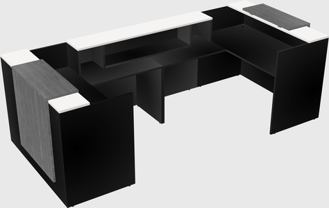 Reception desk u-shape