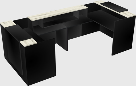 Reception desk u-shape