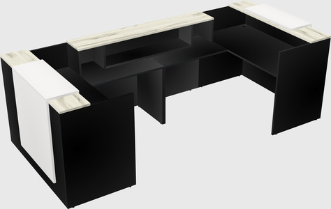 Reception desk u-shape