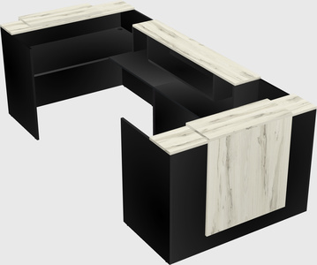 Reception desk u-shape