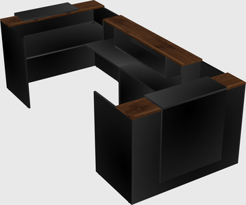 Reception desk u-shape