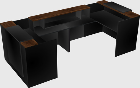 Reception desk u-shape