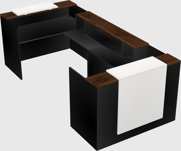 Reception desk u-shape