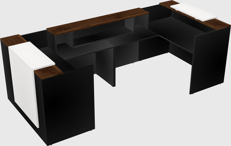 Reception desk u-shape
