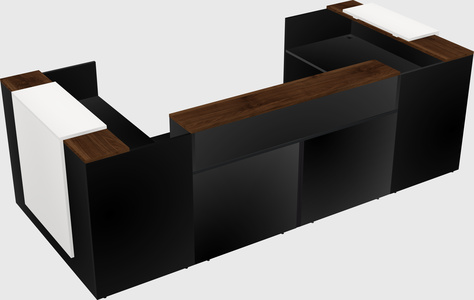Reception desk u-shape