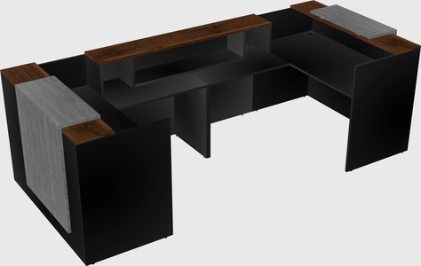 Reception desk u-shape