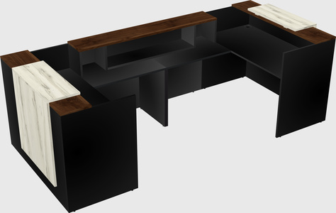 Reception desk u-shape