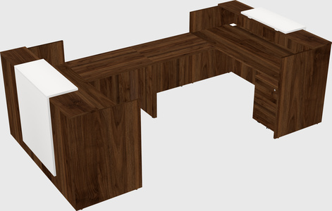 Reception desk u-shape