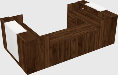 Reception desk u-shape
