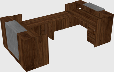 Reception desk u-shape