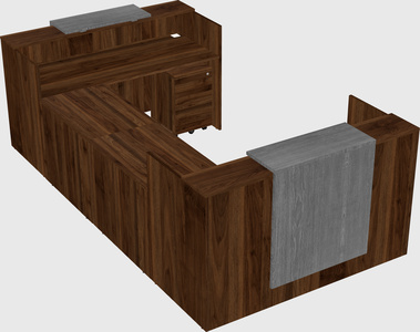 Reception desk u-shape