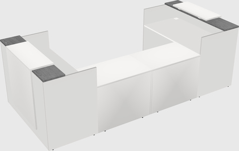 Reception desk u-shape