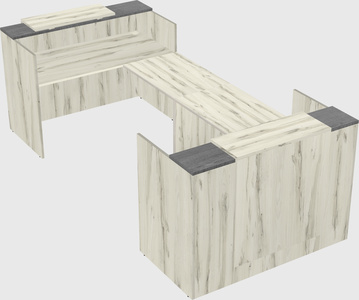 Reception desk u-shape