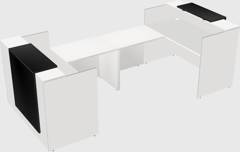 Reception desk u-shape