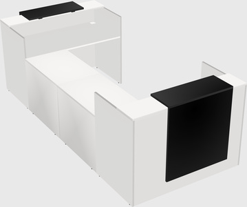 Reception desk u-shape