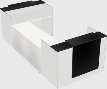 Reception desk u-shape