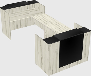Reception desk u-shape