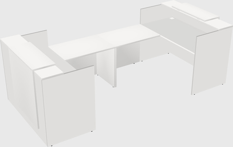 Reception desk u-shape