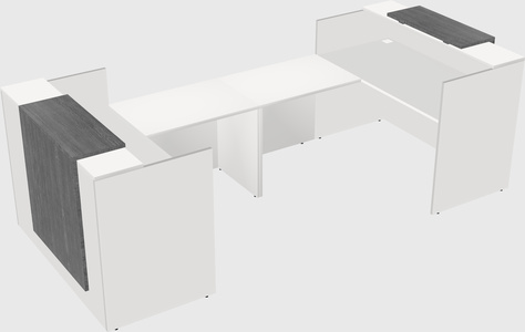 Reception desk u-shape