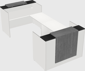 Reception desk u-shape