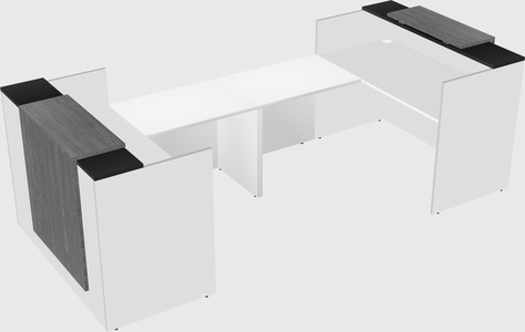 Reception desk u-shape