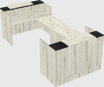 Reception desk u-shape