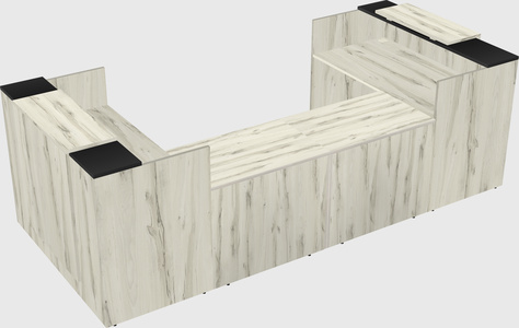 Reception desk u-shape