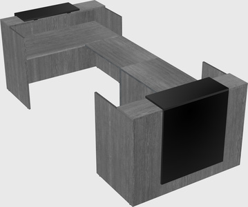 Reception desk u-shape