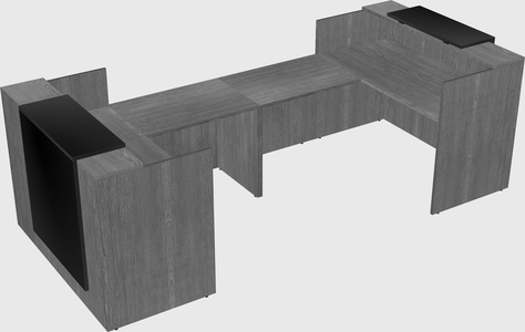 Reception desk u-shape