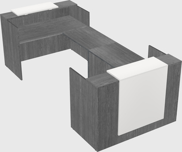 Reception desk u-shape