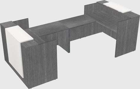 Reception desk u-shape