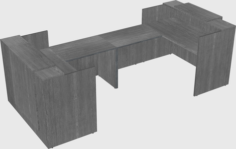 Reception desk u-shape