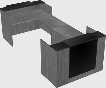 Reception desk u-shape