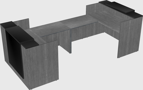 Reception desk u-shape
