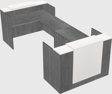 Reception desk u-shape