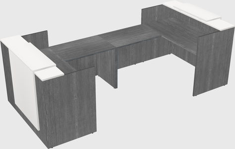 Reception desk u-shape