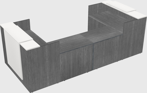 Reception desk u-shape