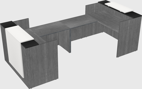 Reception desk u-shape