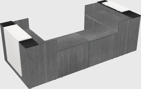 Reception desk u-shape